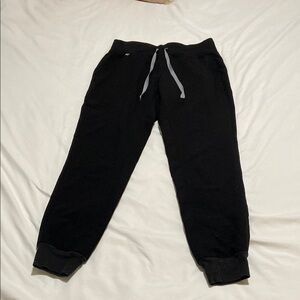 Figs Black Jogger scrub pants